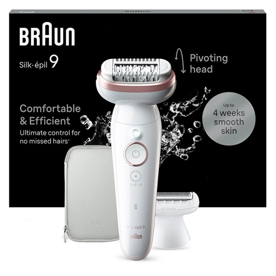 Изображение Epilators Braun Silk 9, komplektā uzgaļi