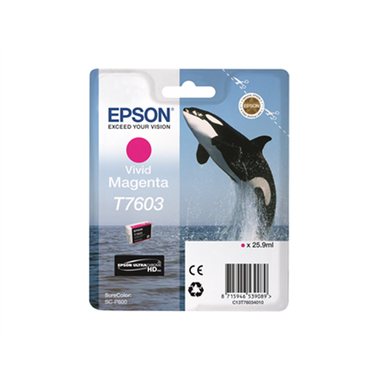 Изображение Epson ink cartridge vivid magenta T 7603 N