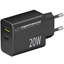 Attēls no Esperanza EZC105K Wall charger Type C 20W + USB QC3.0 18W