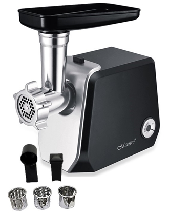 Изображение Feel-Maestro MR850 mincer 1500 W Black, Stainless steel