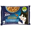 Picture of Felix Sensations Mix Cod with tomatoes, sardine with carrots - wet cat food - 340g (4 x 85g)