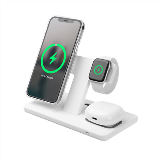 Picture of Fixed | Stand with wireless charging 3in1 | FIXMPOS-WH MagPowerstation