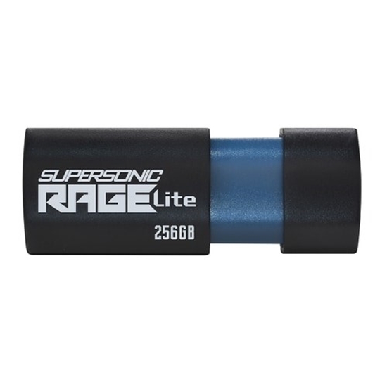 Изображение Flashdrive PATRIOT Rage Lite 1TB 120 MB/S USB 3.2 retractable Black (PEF1TBRLB32U)