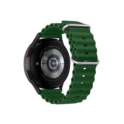 Изображение Forcell FS01 Silikona siksniņa priekš Samsung watch 20mm Green