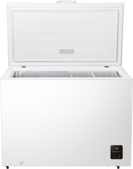 Picture of Gorenje Freezer | FH30EAW | Energy efficiency class E | Chest | Free standing | Height 84.7 cm | Total net capacity 297 L | Display | White