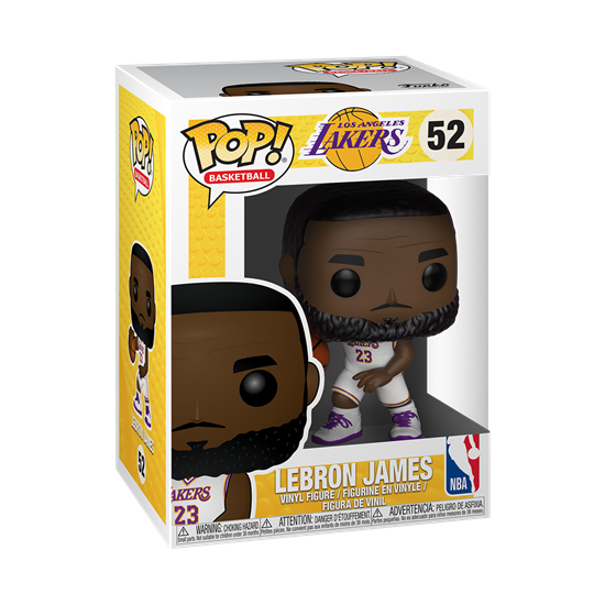 Picture of FUNKO POP! Vinilinė figūrėlė: NBA:Lakers - Lebron James (White Uniform)