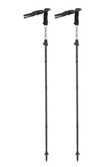 Изображение Gabel XTR ALU EF Sulankstomos trekingo lazdos 110-130cm, Juodos