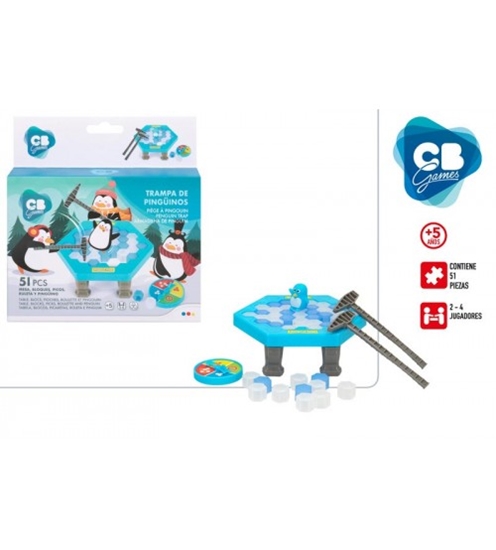 Picture of Galdā spēle "Penguin Trap" 5+ CB45708