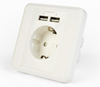 Изображение Gembird AC Wall Socket with 2 port USB Charger