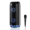 Picture of Głośnik PARTYBOX UNI BT MT3174 Bluetooth 5.0/Karaoke/FM/MP3/MicroSD/USB/AUX/LED/RMS 30W/PMPO 750W