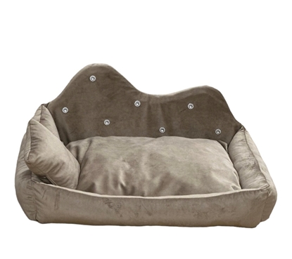 Attēls no GO GIFT Prince beige L - pet bed - 52 x 42 x 10 cm