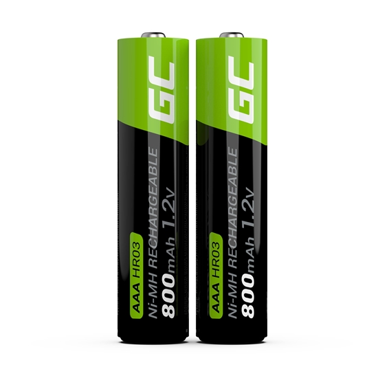 Picture of Green Cell 2x Akumulator AAA HR03 800mAh