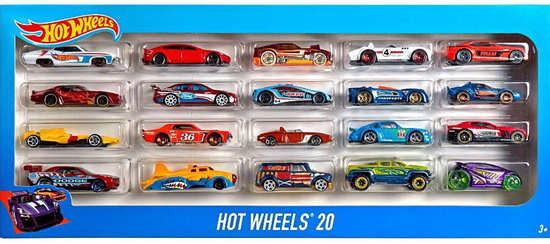 Picture of Hot Wheels H7045 Toy Car Set 20 pcs.