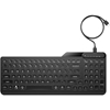 Picture of HP 405 Backlit USB-C Wired 24/7 Keyboard, Spill Resistant, Sanitizable, Programmable, Adjustable Tilt and LED brightness - Black - US ENG