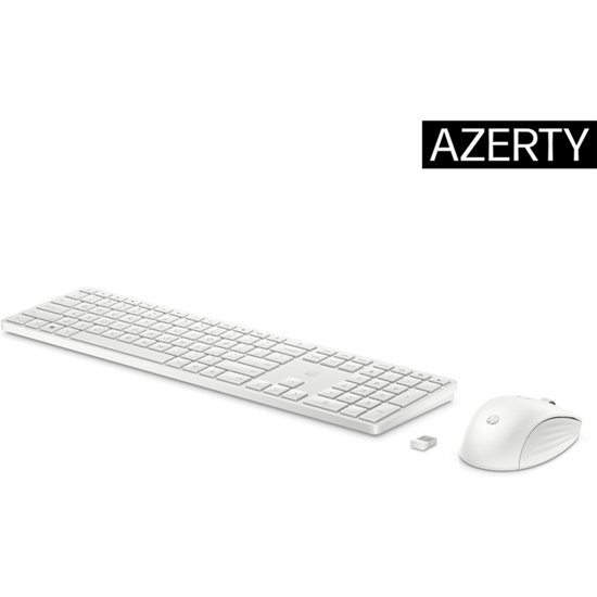 Изображение HP 655 Wireless Mouse Keyboard Combo - White - US ENG