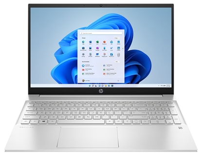 Изображение HP Pavilion 15-eh1318nw Laptop 39.6 cm (15.6") Full HD AMD Ryzen™ 7 5700U 24 GB DDR4-SDRAM 512 GB SSD Wi-Fi 6 (802.11ax) Windows 11 Home Silver