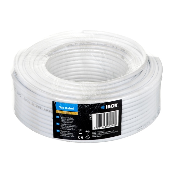 Picture of I-BOX Concentric Cable IKK50 50m White