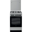 Изображение INDESIT Cooker | IS5G1PMX/E/1 | Hob type Gas | Oven type Gas | Stainless steel | Width 50 cm | Grilling | Depth 60 cm | 59 L