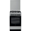 Picture of INDESIT Cooker | IS5G5PHX/E/1 | Hob type Gas | Oven type Electric | Stainless steel | Width 50 cm | Grilling | Depth 60 cm | 60 L