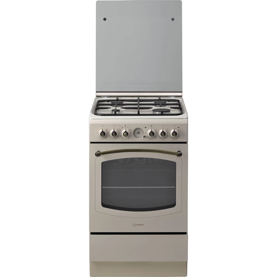 Изображение INDESIT Cooker | IS5G8MHJ/E/1 | Hob type Gas | Oven type Electric | Jasmine | Width 50 cm | Grilling | Depth 60 cm | 60 L