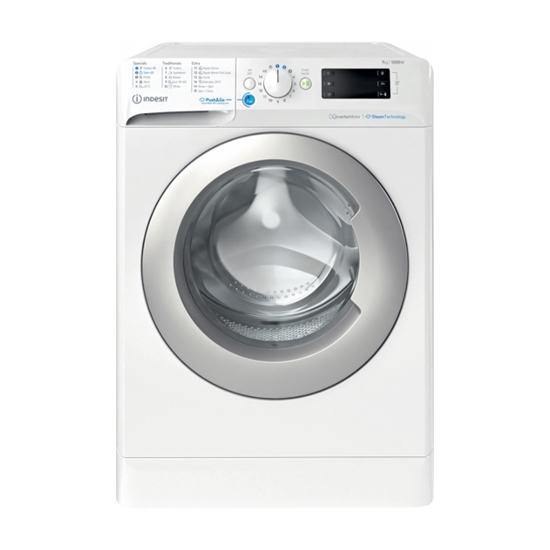 Picture of INDESIT Washing Machine BWE 71295X WSV EE, 7 kg, 1200rpm, Energy class B, Depth 57.5cm, White