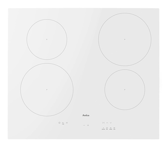 Изображение Induction cooktop Amica PIDH6140PHTUN 3.0 white