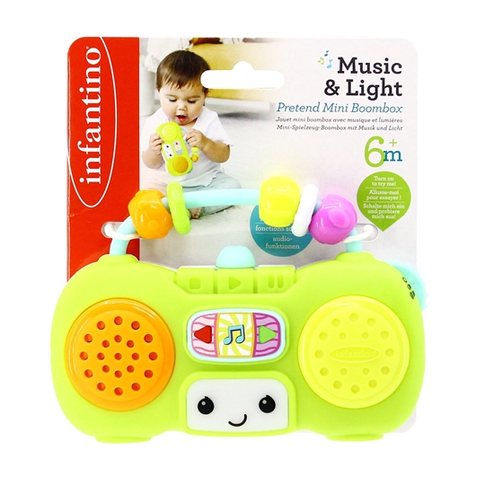 Picture of Infantino INFANTINO Interactive toy Mini boombox