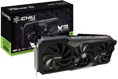 Attēls no Inno3D iChill GEFORCE RTX 4070 Ti SUPER X3 NVIDIA 16 GB GDDR6X