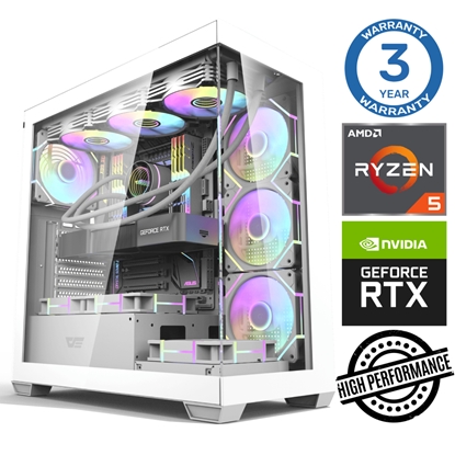 Изображение INTOP Ryzen 5 7500F 16GB DDR5 1TB SSD M.2 NVME+2TB RTX4060Ti 8GB WIN11