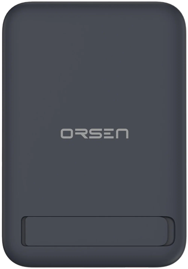 Picture of Išorinė baterija Orsen EW52 Magnetic Wireless Power Bank 10000mAh Black