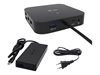 Picture of i-tec USB-C HDMI Dual DP Docking Station with Power Delivery 100 W + Universal Charger 100 W