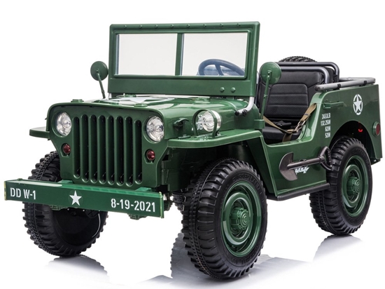 Изображение J E E P Willys pilot 3 vietų karinis elektrinis visureigis