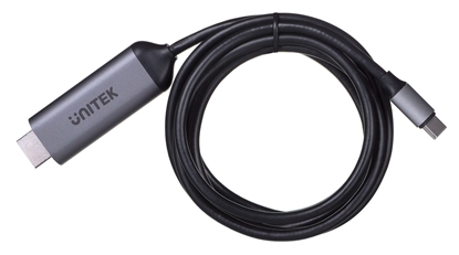 Attēls no Kabel USB Unitek USB-C - HDMI 1.8 m Szary (V1423B)