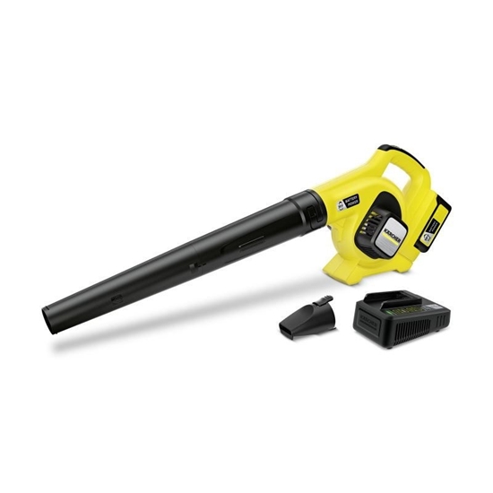 Изображение Kärcher LBL 4 Battery Set cordless leaf blower 250 km/h Black, Yellow 36 V Lithium-Ion (Li-Ion)