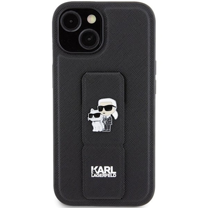 Изображение Karl Lagerfeld KLHCP15SGSAKCPK Rear Cover for Apple iPhone 15 / 14 / 13