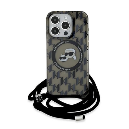 Picture of Karl Lagerfeld KLHMP15LHCKCKLCK Rear Cover for Apple iPhone 15 Pro