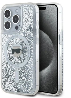 Attēls no Karl Lagerfeld KLHMP15LLGKISGH Back Case for Apple iPhone 15 Pro