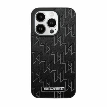 Picture of Karl Lagerfeld KLHMP15XPKHPORPK Case for Apple iPhone 15 Pro Max