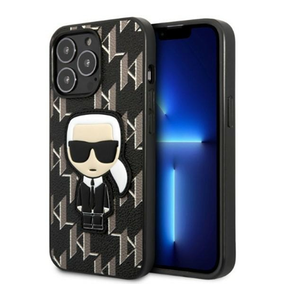 Изображение Karl Lagerfeld Monogram Ikonik Case for iPhone 13 