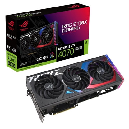 Attēls no Karta graficzna GeForce RTX 4070 SUPER ROG STRIX 12G GDDRX6 192bit