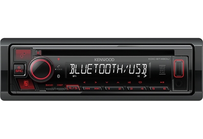 Attēls no Kenwood KDC-BT460U car media receiver Black 200 W Bluetooth