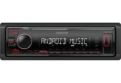 Picture of Kenwood KMM-105RY car media receiver Black 50 W