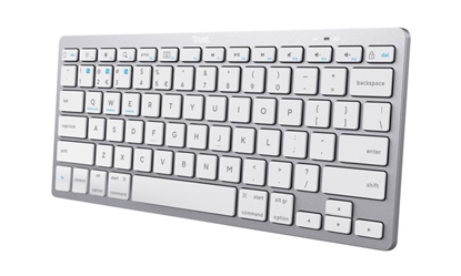 Attēls no Klaviatūra Trust Wireless Bluetooth Keyboard Silver