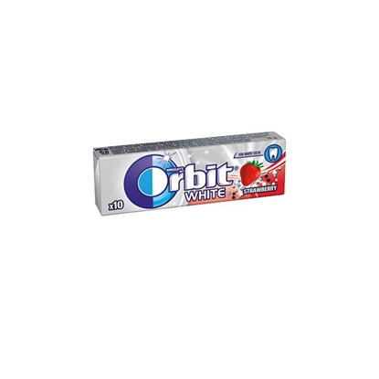 Attēls no Košļ.gumija Orbit White Strawberry Stickpack 10gab.