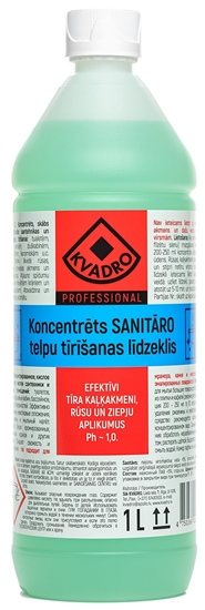 Изображение KVADRO Sanitāro telpu tīrīšanas līdzeklis, koncentrāts, 1l