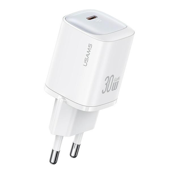 Изображение Ładowarka sieciowa 30W GaN USB-C Fast Charging Biała