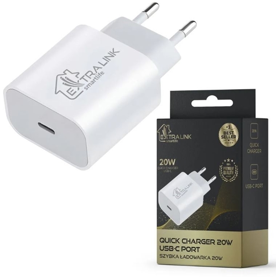 Picture of Ładowarka Smart Life Fast Charger 20W  USB-C3 