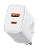 Picture of Lādētājs Baseus Compact Quick Charger USB + USB-C 20W White