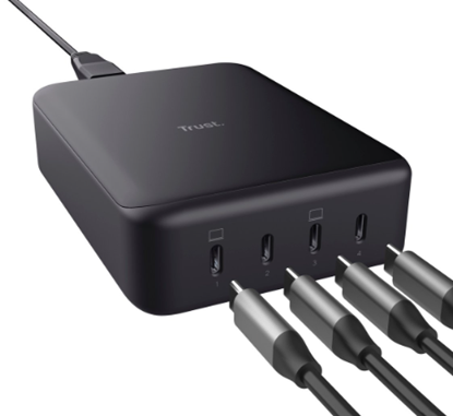 Picture of Lādētājs Trust Maxo 240W GaN 4-port USB-C Desk Charger