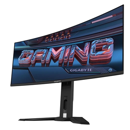 Attēls no LCD Monitor|GIGABYTE|MO34WQC2 EK|34"|Gaming/Curved/21 : 9|Panel OLED|3440x1440|21:9|0.03 ms|Speakers|MO34WQC2EK